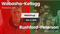 Matchup: Wabasha-Kellogg vs. Rushford-Peterson  2019