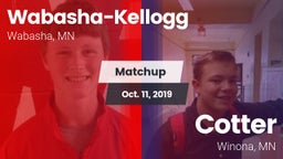 Matchup: Wabasha-Kellogg vs. Cotter  2019
