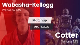 Matchup: Wabasha-Kellogg vs. Cotter  2020