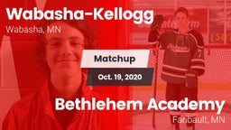 Matchup: Wabasha-Kellogg vs. Bethlehem Academy  2020