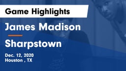 James Madison  vs Sharpstown  Game Highlights - Dec. 12, 2020