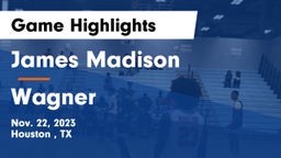 James Madison  vs Wagner  Game Highlights - Nov. 22, 2023