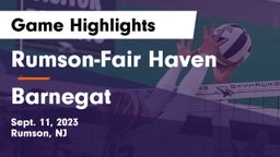 Rumson-Fair Haven  vs Barnegat  Game Highlights - Sept. 11, 2023