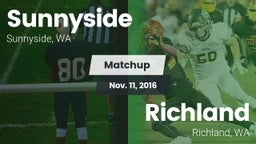Matchup: Sunnyside High vs. Richland  2016