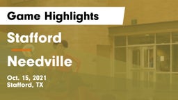 Stafford  vs Needville  Game Highlights - Oct. 15, 2021