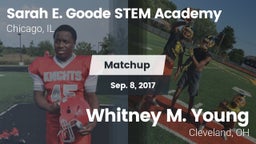 Matchup: Sarah E. Goode STEM  vs. Whitney M. Young 2017