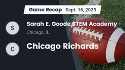 Recap: Sarah E. Goode STEM Academy  vs. Chicago Richards 2023