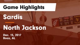 Sardis  vs North Jackson Game Highlights - Dec. 15, 2017