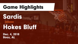 Sardis  vs Hokes Bluff Game Highlights - Dec. 4, 2018