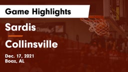 Sardis  vs Collinsville Game Highlights - Dec. 17, 2021