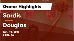 Sardis  vs Douglas  Game Highlights - Jan. 10, 2023