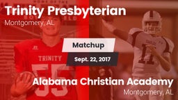Matchup: Trinity vs. Alabama Christian Academy  2017