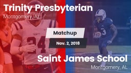 Matchup: Trinity vs. Saint James School 2018