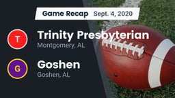 Recap: Trinity Presbyterian  vs. Goshen  2020