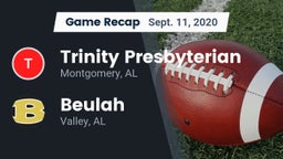 Recap: Trinity Presbyterian  vs. Beulah  2020