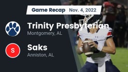 Recap: Trinity Presbyterian  vs. Saks  2022