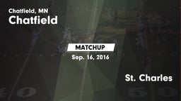 Matchup: Chatfield High vs. St. Charles 2016