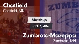 Matchup: Chatfield High vs. Zumbrota-Mazeppa  2016