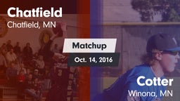 Matchup: Chatfield High vs. Cotter  2016