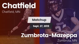 Matchup: Chatfield High vs. Zumbrota-Mazeppa  2019