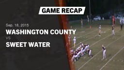 Recap: Washington County  vs. Sweet Water  2015