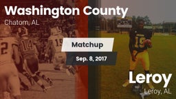 Matchup: Washington County vs. Leroy  2017