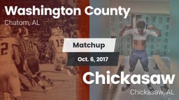 Matchup: Washington County vs. Chickasaw  2017