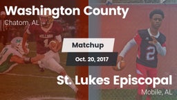 Matchup: Washington County vs. St. Lukes Episcopal  2017