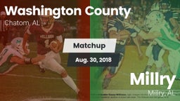 Matchup: Washington County vs. Millry  2018