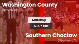 Matchup: Washington County vs. Southern Choctaw  2018