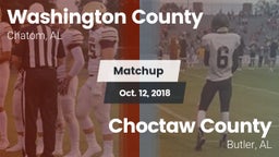 Matchup: Washington County vs. Choctaw County  2018