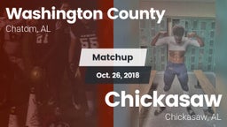 Matchup: Washington County vs. Chickasaw  2018