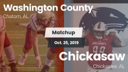 Matchup: Washington County vs. Chickasaw  2019