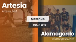 Matchup: Artesia  vs. Alamogordo  2016