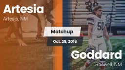Matchup: Artesia  vs. Goddard  2016