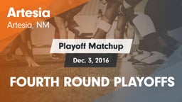Matchup: Artesia  vs. FOURTH ROUND PLAYOFFS 2016