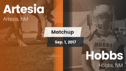 Matchup: Artesia  vs. Hobbs  2017