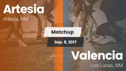 Matchup: Artesia  vs. Valencia  2017