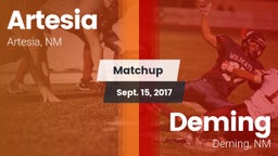 Matchup: Artesia  vs. Deming  2017
