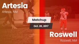 Matchup: Artesia  vs. Roswell  2017