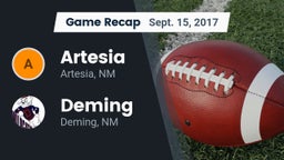 Recap: Artesia  vs. Deming  2017