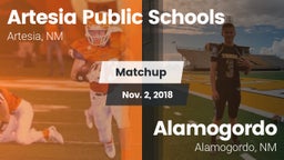Matchup: Artesia  vs. Alamogordo  2018