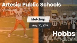 Matchup: Artesia  vs. Hobbs  2019