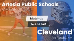 Matchup: Artesia  vs. Cleveland  2019