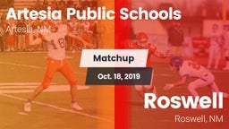 Matchup: Artesia  vs. Roswell  2019