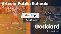 Matchup: Artesia  vs. Goddard  2019