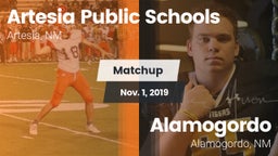 Matchup: Artesia  vs. Alamogordo  2019