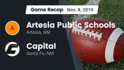 Recap: Artesia Public Schools vs. Capital  2019