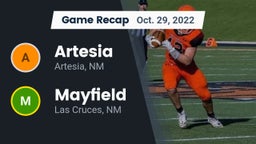 Recap: Artesia  vs. Mayfield  2022