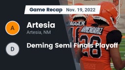 Recap: Artesia  vs. Deming Semi Finals Playoff 2022